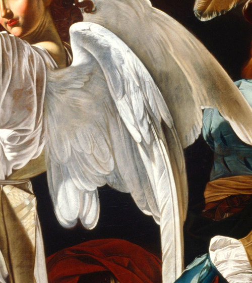 clara–lux:BUONERI, Francesco (Cecco del Caravaggio) (1588/90-after 1620)The Resurrection, detail fro