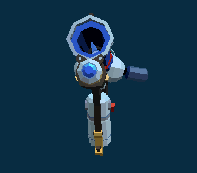 A little low poly model of Mei’s gun from Overwatch : )It’s been a lot of fun playing with friends a