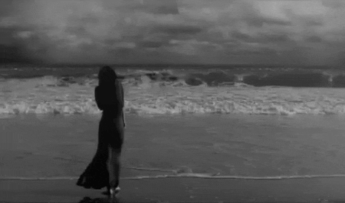 There was something about the water. She wondered what would happen if she just kept