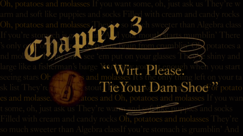 rorop-ribbit-ribbit:  Over The Garden Wall has really nice chapter cards tbh…  Very accurate.