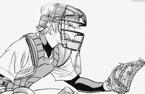 harukasenpais:“If raised right and careful, he has all the makings to become the best catcher 