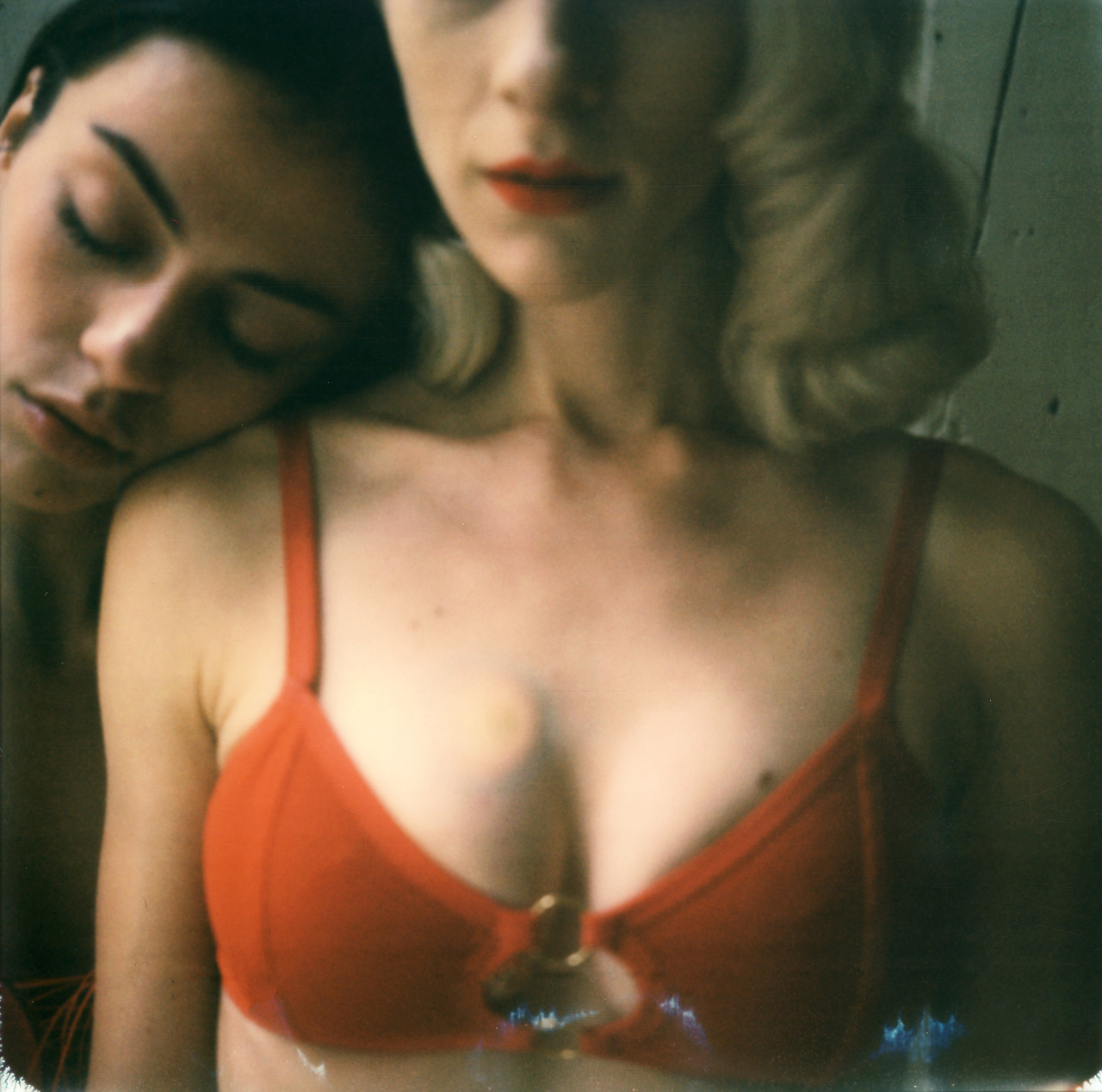 shelbiedimond: polaroids of lola viande &amp; me for kayleigh peddie lingerie