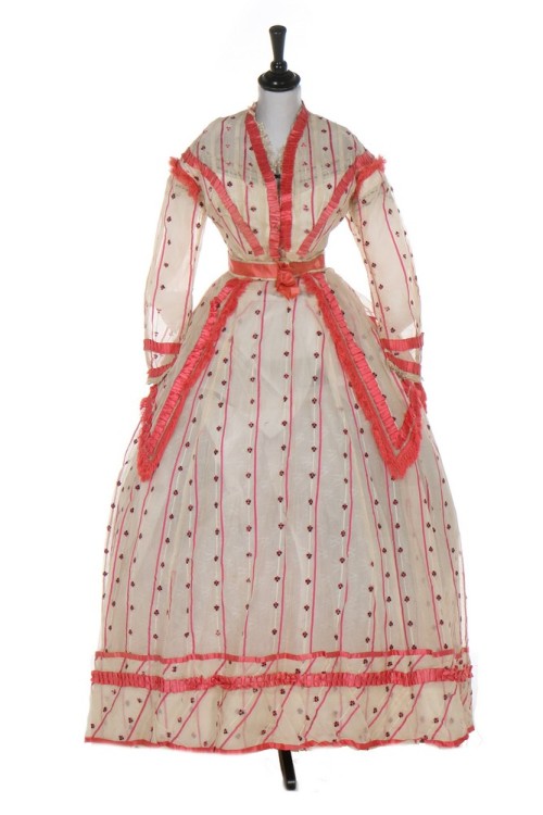 Summer dress ca. 1869From Kerry Taylor Auctions