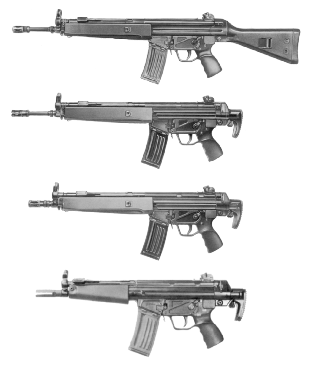Historical Firearms — Heckler & Koch HK53 In 1968 Heckler & Koch