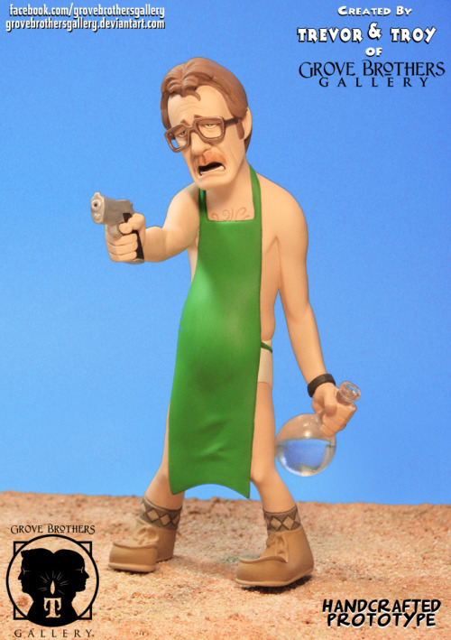 heisenbergchronicles:  ‘Breaking Bad’ GroveBro Toons resin prototypes by Trevor & Troy GroveLinks: deviantART / Facebook