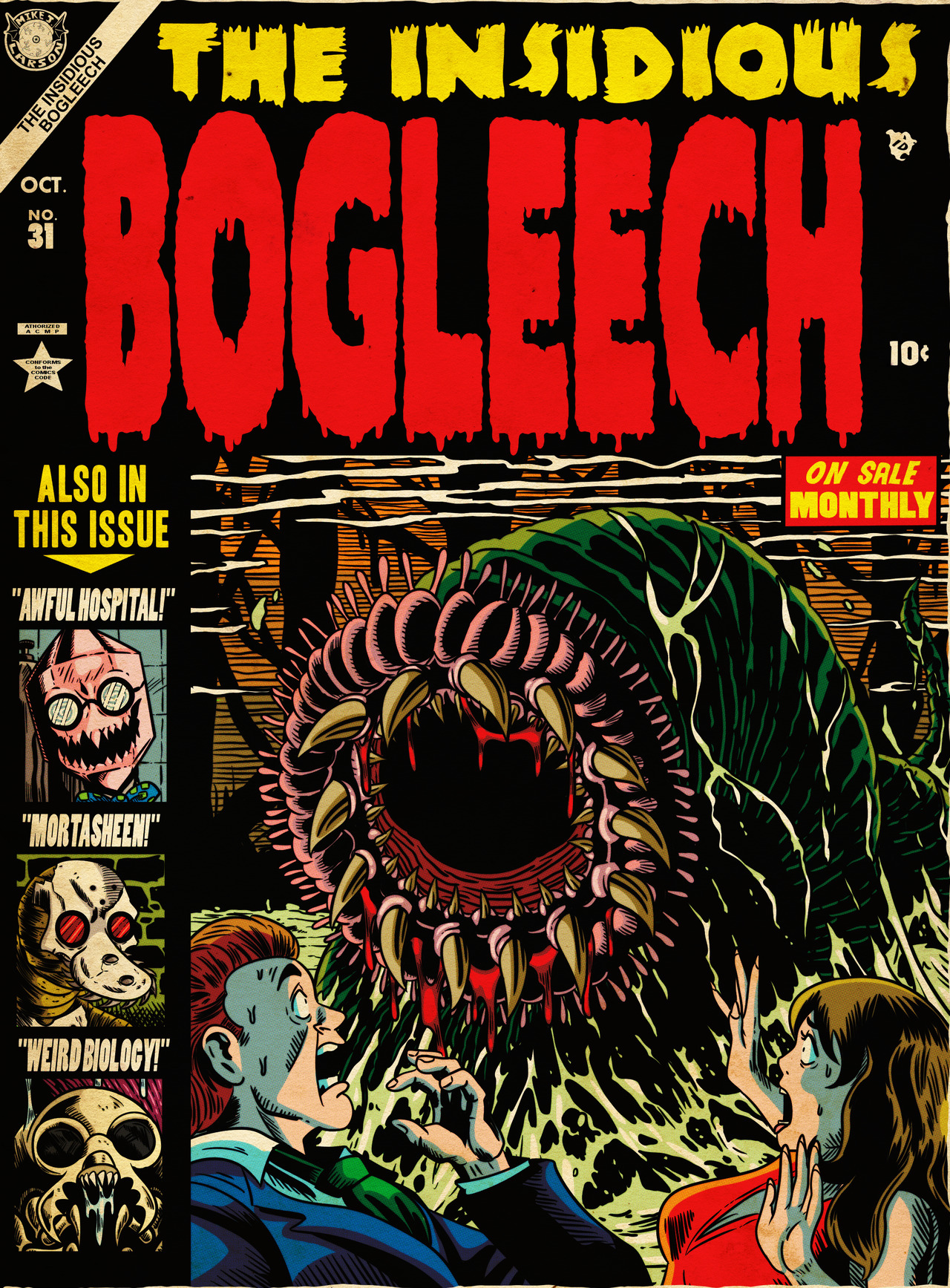 Happy Halloween and happy birthday to @bogleech! I’ve been a fan of both his work