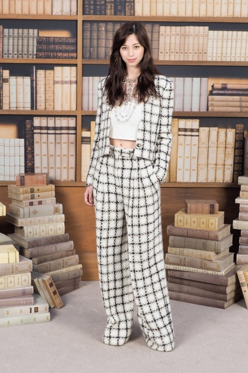 Ayami Nakajo at Chanel F/W 2019 Couture 