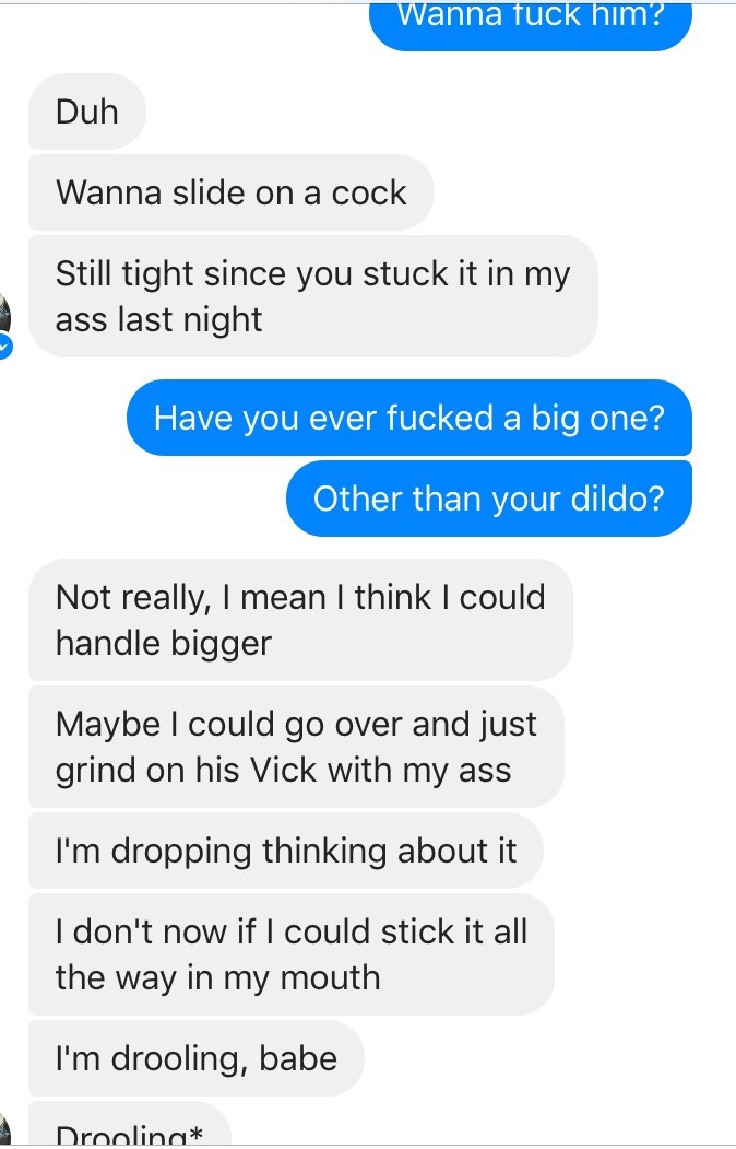 gutterbrain:  Some lucky guy is about to get his big dick fuuucked!