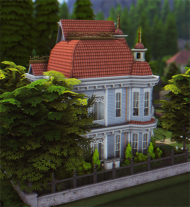 Lunar Grove- Residential LotHey everyone! I have recently started building CC-free builds and I thou