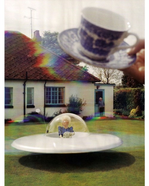 A cup of tea is best served on a nice saucer, I’ll take mine on a flying one. #spacepuns