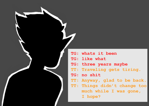 Its Been A Long Time Since I Did An Actual Homestuck Comic. I Was Thinking About Dave And Dirk Growing
