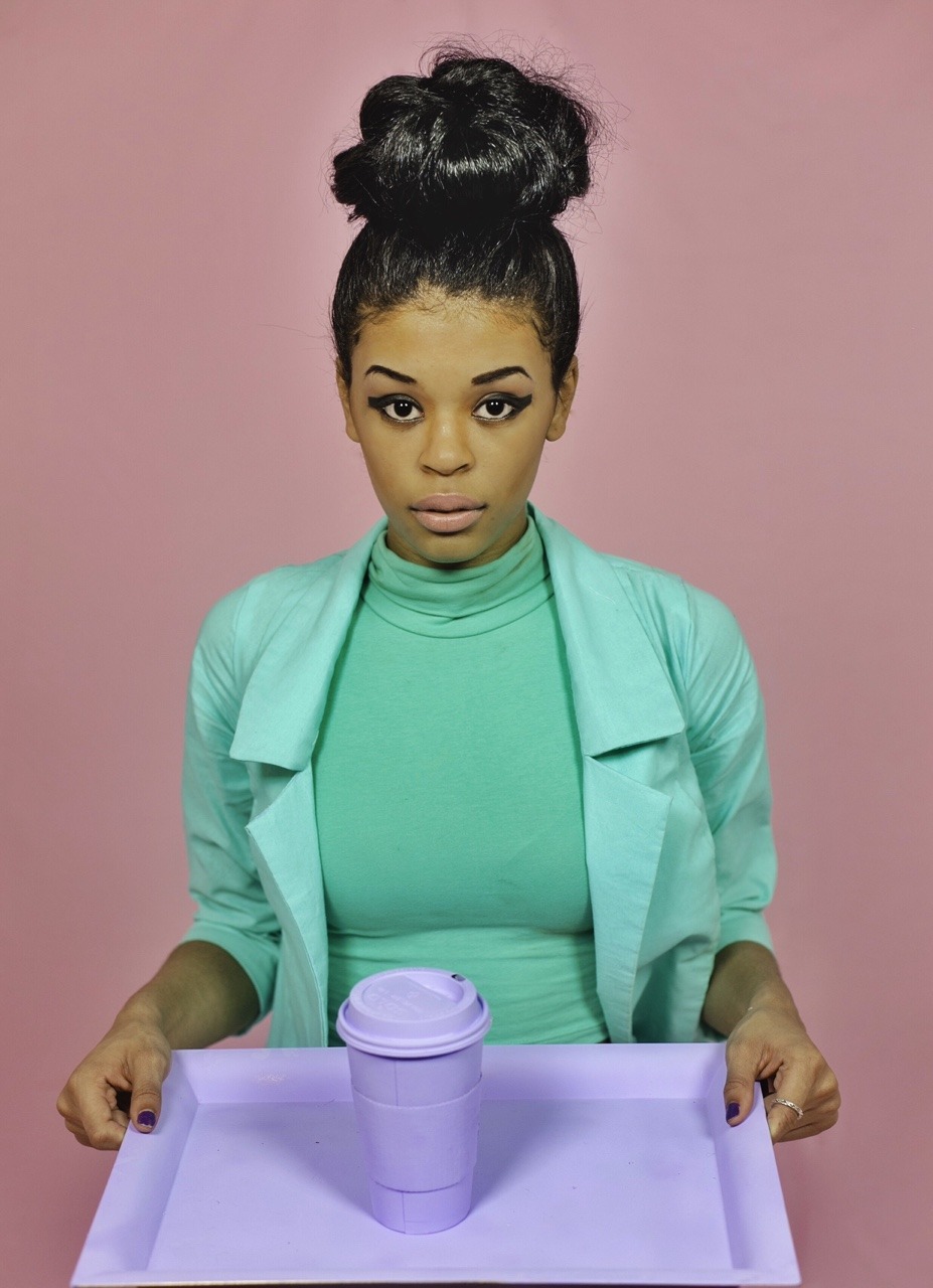 bornoasischild:I stumbled upon some of my old work. Promoting my fashion show a few