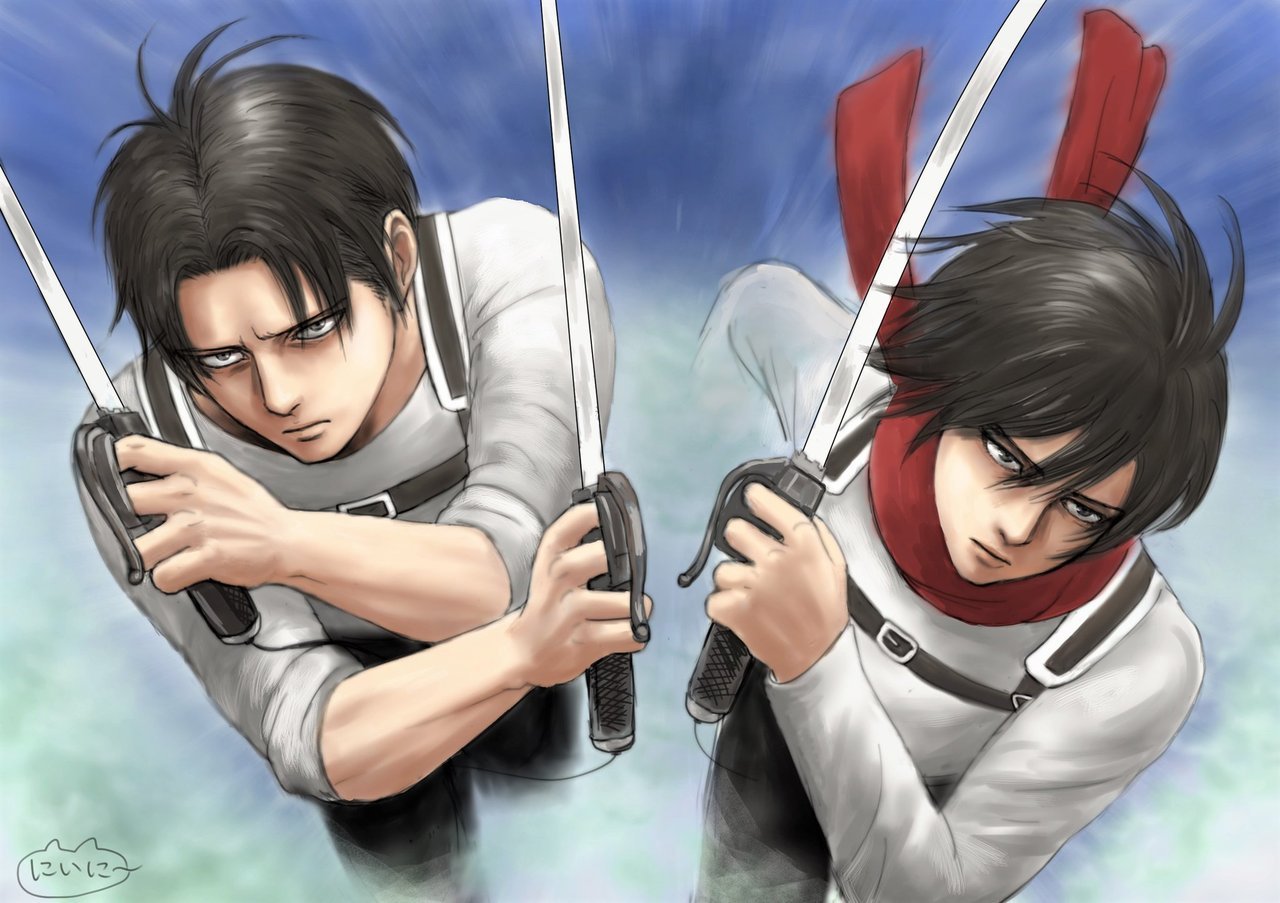 tsukareta-levi: Art by にいに〜  ※ Posted with written permission※ Do not