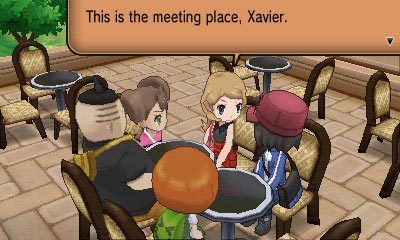 pokemon-xy-news:  Early in your journey, you’ll meet four special friends whom you’ll encounter frequently throughout your adventure. All five of you will be given Pokémon and Pokédexes for your travels around the Kalos region. 
