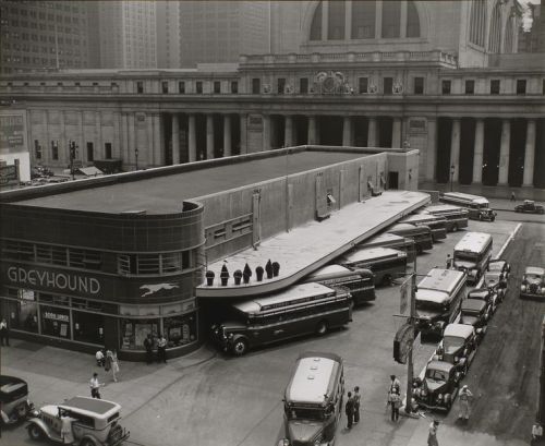 Greyhound Bus Terminal, Manhattan, 1936