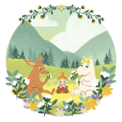 stargazingbee:welcome to moominvalley ☀️