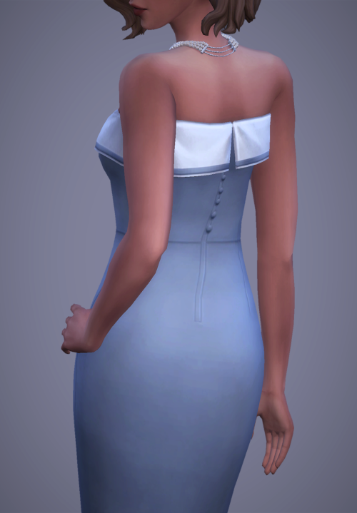 magnolianfarewell:Gala Dress | 2 Styles | 20 SwatchesI was trying to get this out yesterday (first M