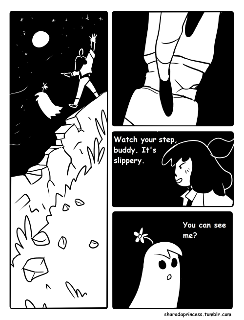 sharadaprincess:I made up a challenge for myself and my boyfriend - I drew 5 pages of a comic, with 