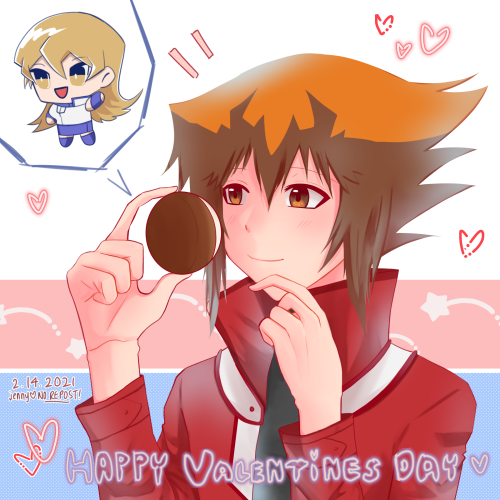 cute juasu things i drew for valentines day this year ♡ ♡ ♡