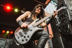 jwoodall1986:  Emma Anzai, bassist of Sick Puppies.