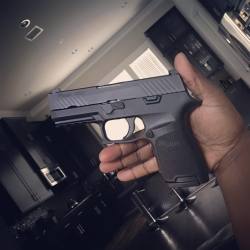 colionnoir:  Picked up the @sigsauerinc P320 from my FFL today. #ThePewPewLife = #ThePPL  Lol.. that gun is fucking awesome I got in 40 caliber