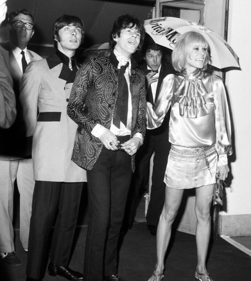 the60sbazaar:  Keith Richards and Anita Pallenberg