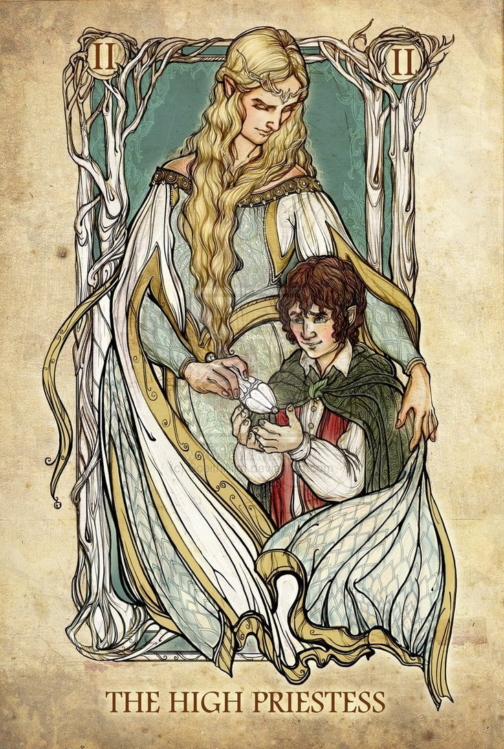 gallifrey-feels:  mae-govannen:  LOTR Tarot: by ~sceithailm  Can I just point out