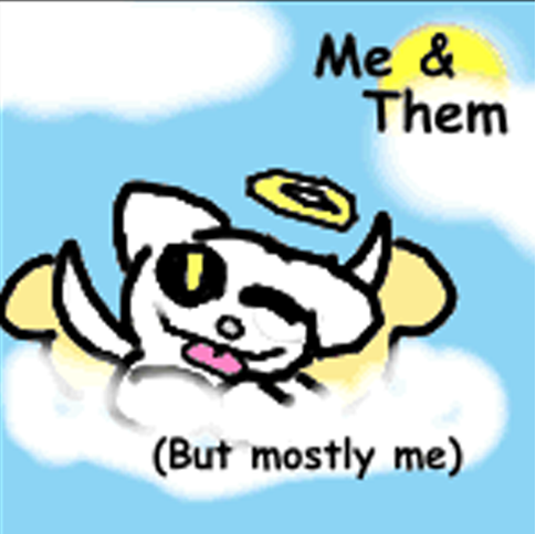 The oldest pic I have of neopets from when I was like 10 vs the angelpuss I posted today.