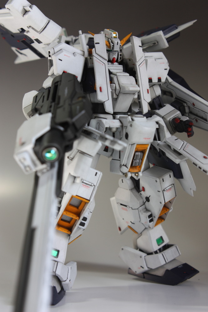 mechaddiction:  GUNDAM GUY: HGUC 1/144 RX-121-1 + FFX29A Hazel-Rah - Custom Build