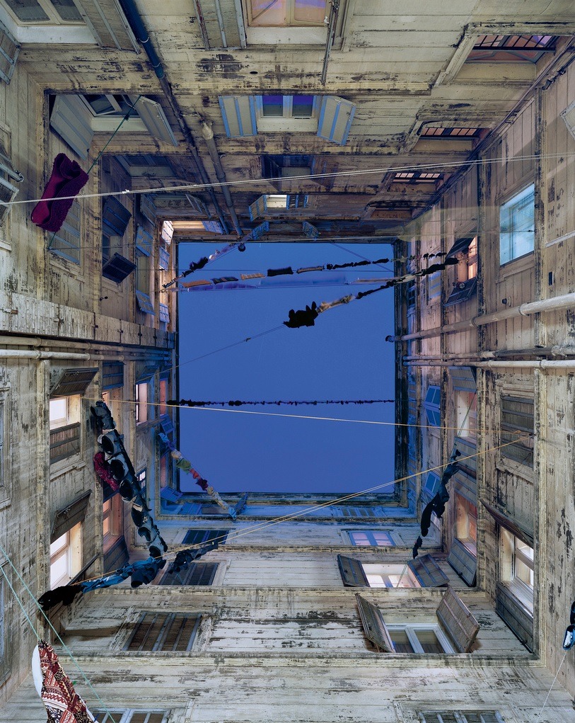 abstrakshun: Marie Bovo (Spanish, b.1967) Cour Intérieure series  -  2009 