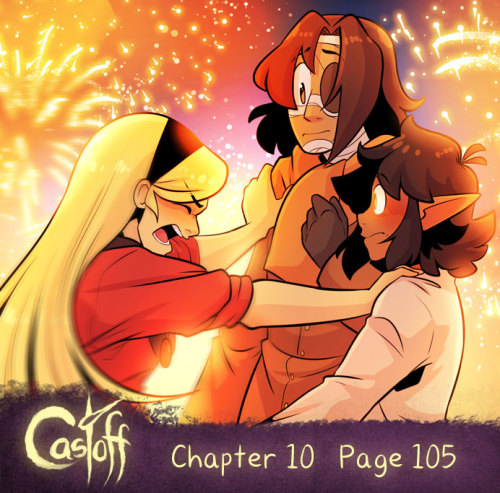 castoff-comic: ☆ New Page ☆ Read from Beginning | Get early access on Patreon! ☆ Castoff is a fantas