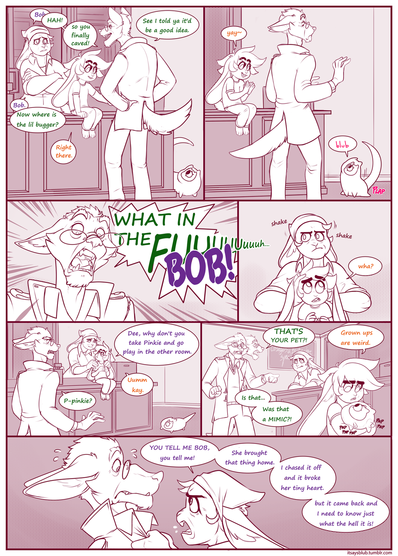 itsaysblub: pg.22 Previous I First I Next Hey everyone sorry for the delay on this,