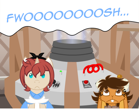 nopony-ask-mclovin:So now it’s Corelice in Doctor Whowanderland? X3 I approve~!