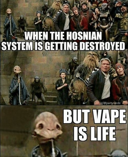 More star wars memes
#vape #vaped #vaping #vapeporn #vapeon #vapesociety #starwars #ohmlife #cloudhead #cloudsbroclouds #grimmarmy #vapeshop #vapelife #alfredvenom #vapelyfe #vapemodel #vapetrick #photography #vapetography #instavape #vapemodel...