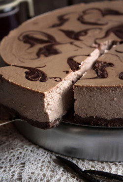 chocolateguru:  Chocolate Cheesecake 