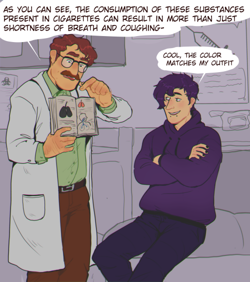 Heyyy I Love Ur Art Sm!! Was Wondering If You Could Draw Sebastian And Harvey At The Clinic?