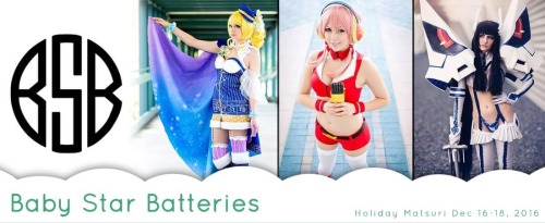 Baby Star Batteries - the trio of Krystal Channel, Ashlikachu and Chaosity cosplay - are Master of C