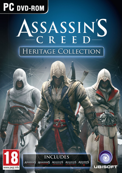 gamefreaksnz:  Assassin’s Creed Heritage Collection announcedUbisoft has announced that it will be releasing the Assassin’s Creed Heritage Collection for Xbox 360, PS3 and PC in Europe.