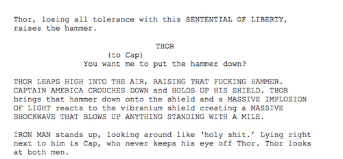 ladyhistory:  annafofannabanana:  can we just talk about Joss Whedon’s script for