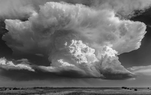 New from Tornado Titans! @brettwrightphoto captured this soon to be supercell in its early stages. A