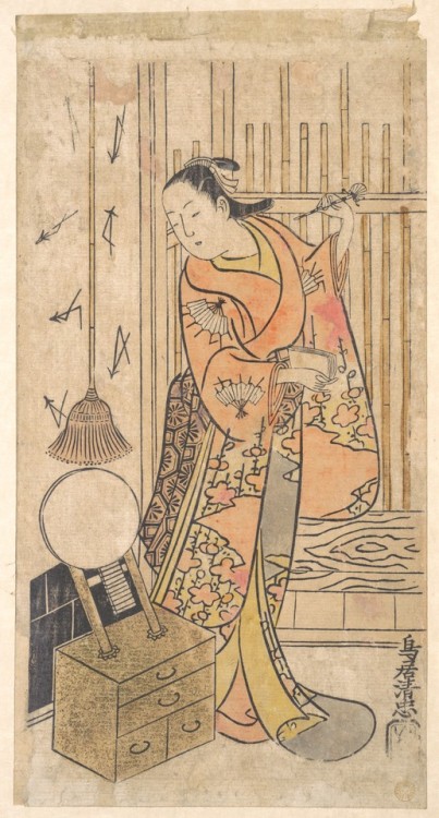 met-asian: by Torii Kiyotada, Asian ArtMedium: Polychrome woodblock print; ink and color on paper (U