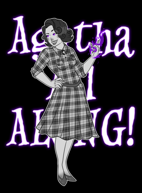 Why haven’t I posted art in over a year?IT’S BEEN AGATHA ALL ALONG!