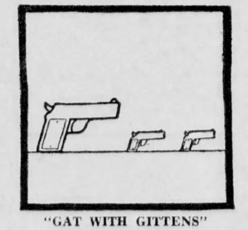 maxiesatanofficial:yesterdaysprint:The Circleville Herald, Ohio, March 21, 1957don’t talk to me or my sonofaguns ever ag