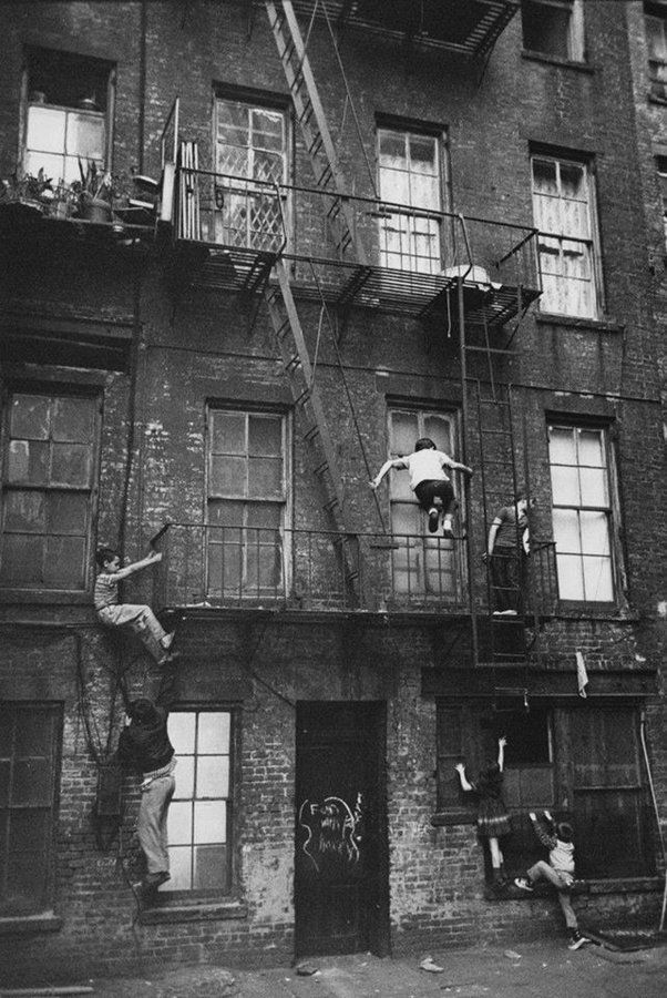 William Carter. Kids Playing Lower East Side, NYC 1963