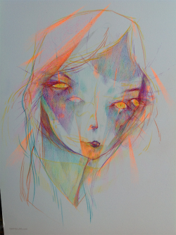 tartelin:  fluoooOoorescent colour pencil