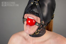 kittydenied: Def not porn. Can read my BLL gag review here: http://www.discerningspecialist.com/bdsm-gear/gags/83-bll-ballgag-harness 