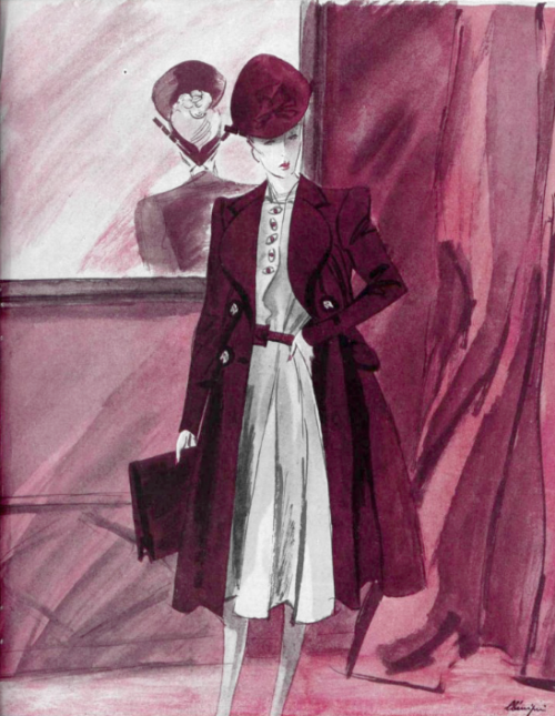 Latest fashion trends from Paris 1941