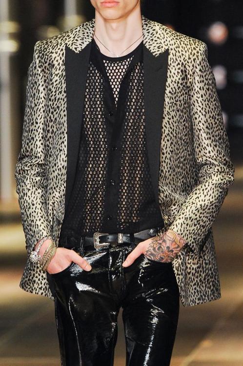 hylmannn: Saint Laurent Spring/Summer 2014 Menswear at Paris Fashion Week
