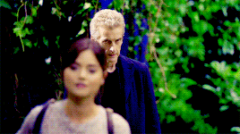 jennalouisecolemans: just some doctor/clara: [10/∞]very platonic twelve/clara (part 1)