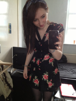turn-ar0undd:  My new playsuit :3 get me some new followers to love! 